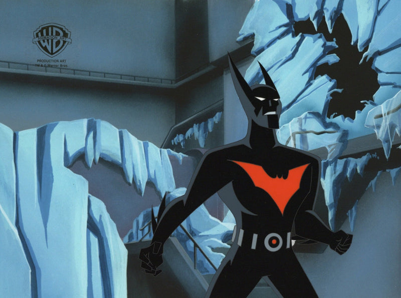 Batman Beyond Original Production Cel with Matching Drawing: Batman - Choice Fine Art