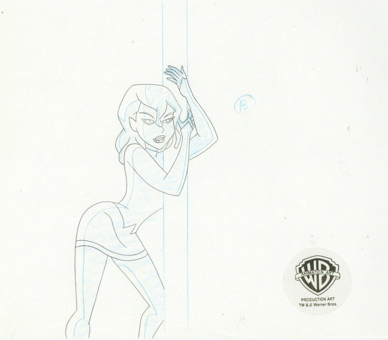 Batman Beyond Original Production Drawing: Melanie Walker (Ten) - Choice Fine Art