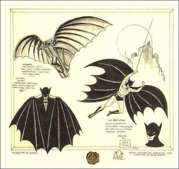 Batman Da Vinci - Choice Fine Art