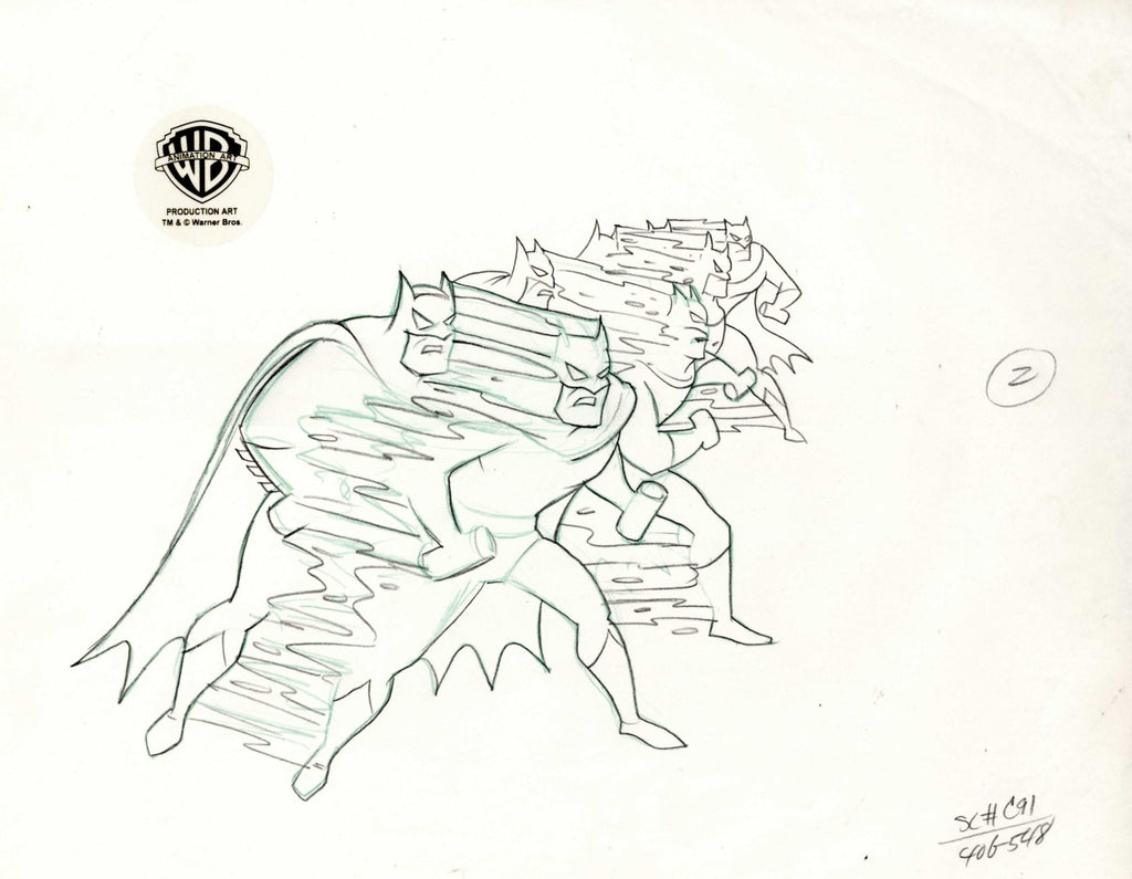 Batman Original Production Drawing: Batman - Choice Fine Art