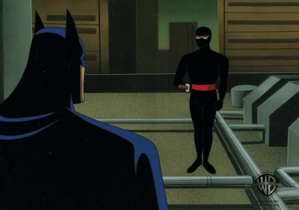 Batman The Animated Series Original Production Cel: Batman and Kyodai Ken - Choice Fine Art