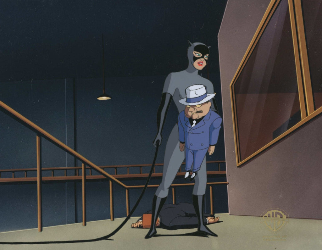 Batman The Animated Series Original Production Cel: Catwoman and Scarface - Choice Fine Art