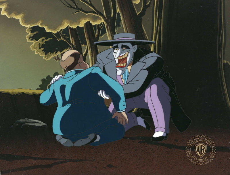 Batman The Animated Series Original Production Cel: Joker and Charlie Collins - Choice Fine Art