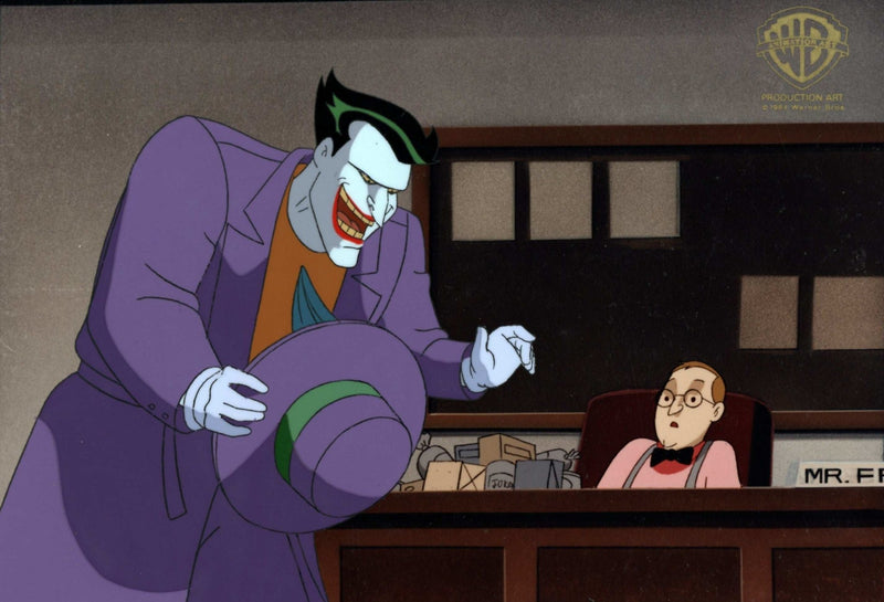 Batman The Animated Series Original Production Cel: Joker and G. Carl Francis - Choice Fine Art