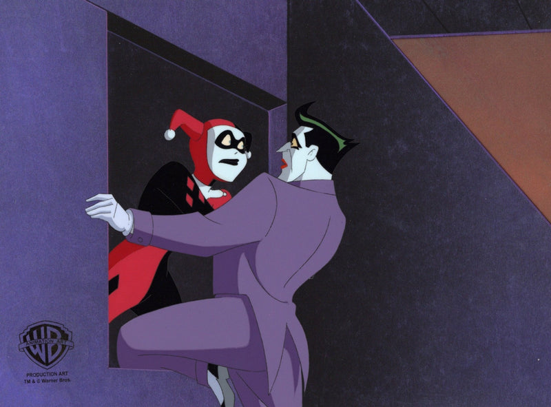 Batman The Animated Series Original Production Cel: Joker and Harley - Choice Fine Art
