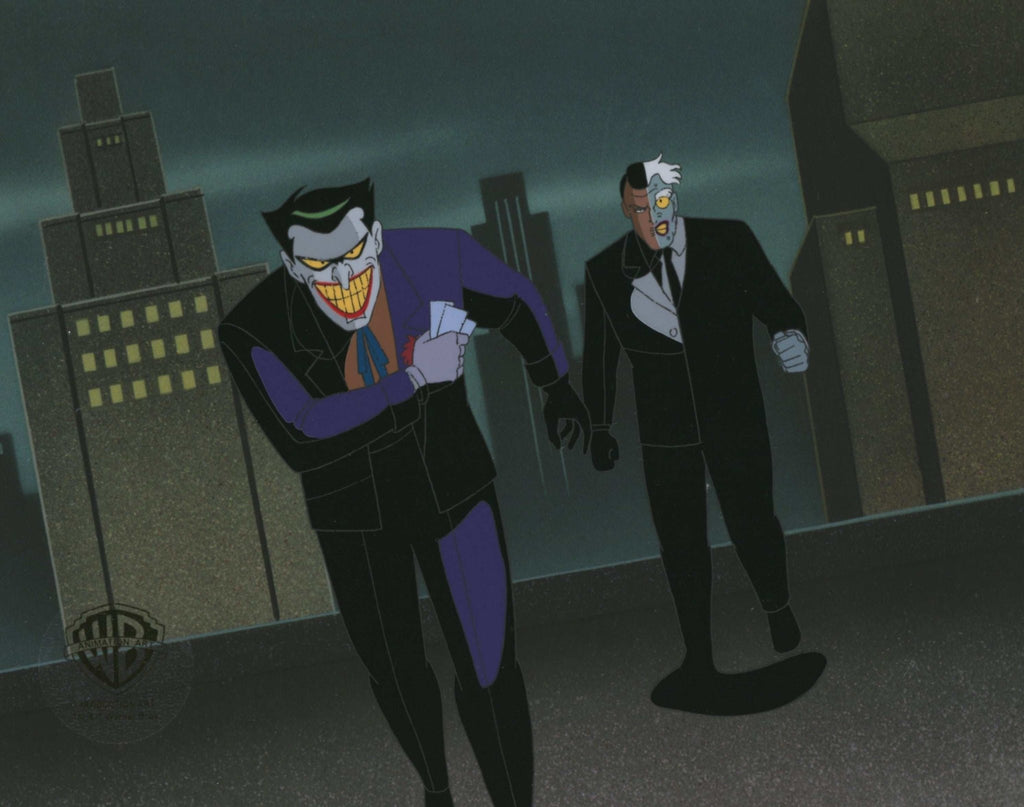 Batman The Animated Series Original Production Cel: Joker and Two-Face - Choice Fine Art