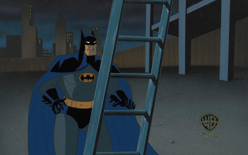Batman The Animated Series Original Production Cel on Original Background: Batman - Choice Fine Art