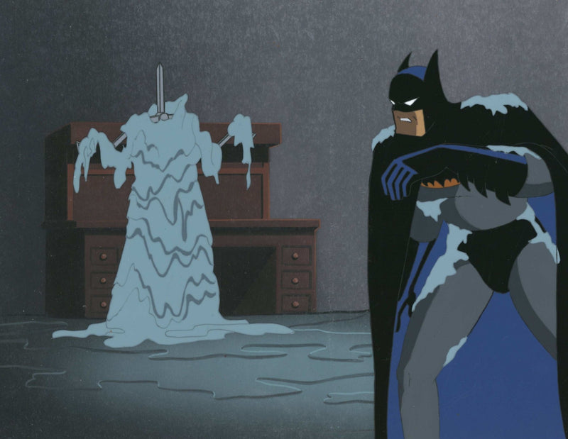 Batman The Animated Series Original Production Cel on Original Background: Batman - Choice Fine Art