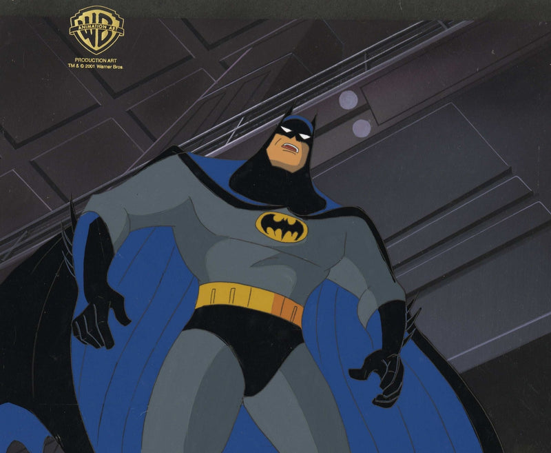 Batman The Animated Series Original Production Cel on Original Background: Batman - Choice Fine Art