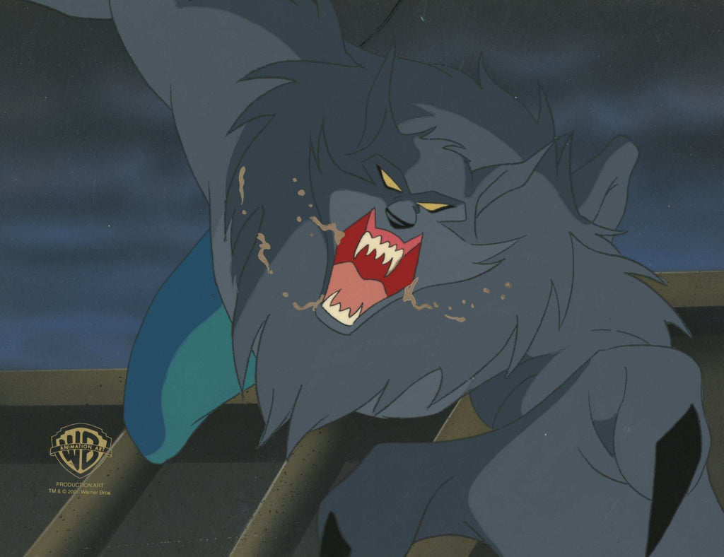 Batman The Animated Series Original Production Cel On Original Background: The Werewolf - Choice Fine Art