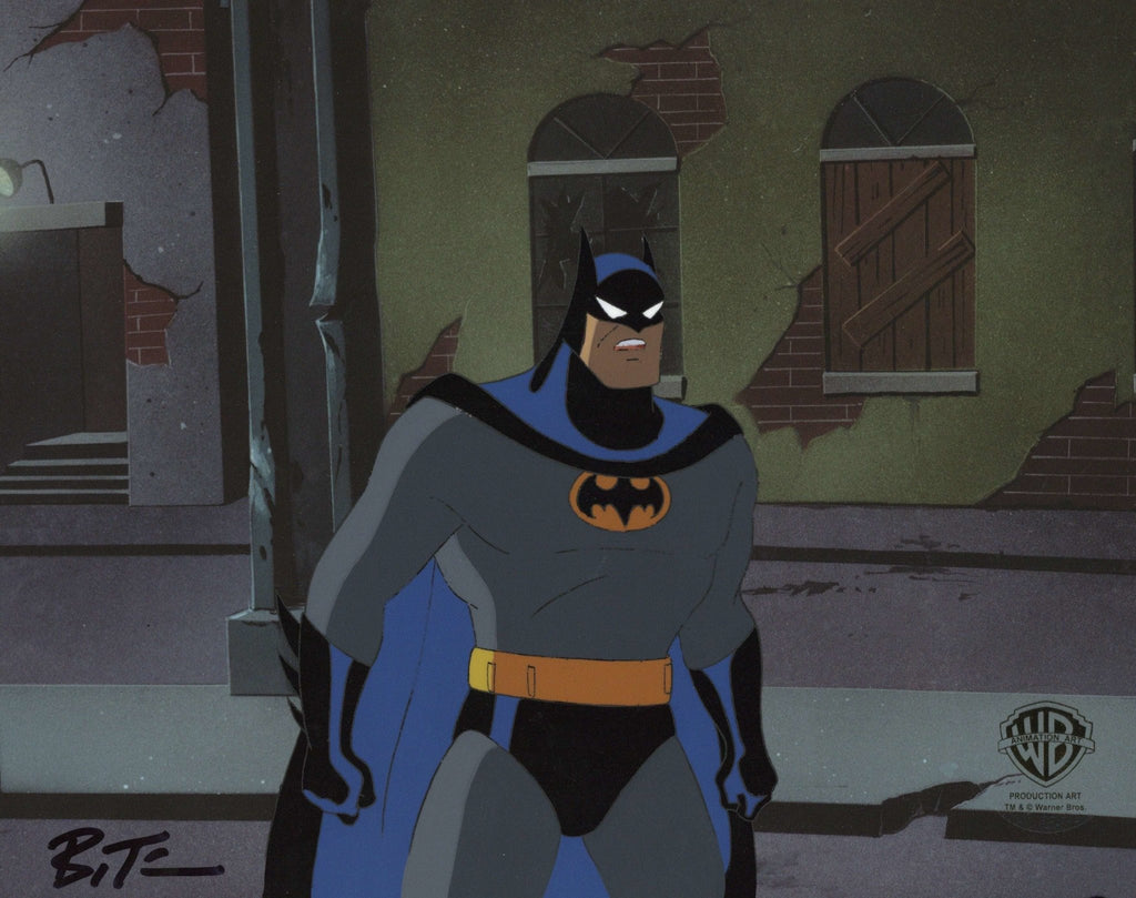 Batman The Animated Series Original Production Cel signed by Bruce Timm: Batman - Choice Fine Art