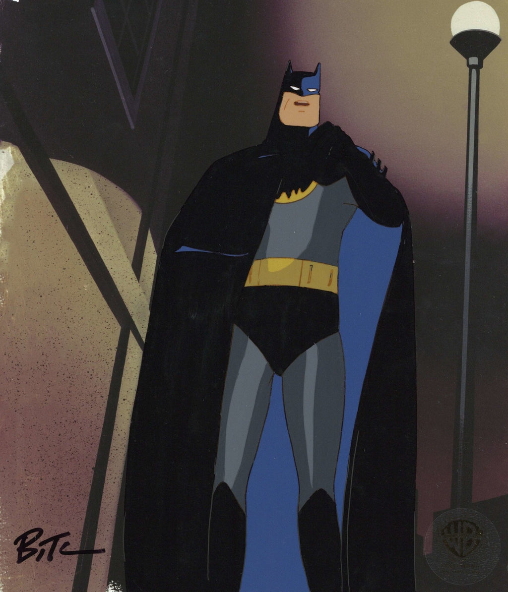Batman The Animated Series Original Production Cel signed by Bruce Timm: Batman - Choice Fine Art