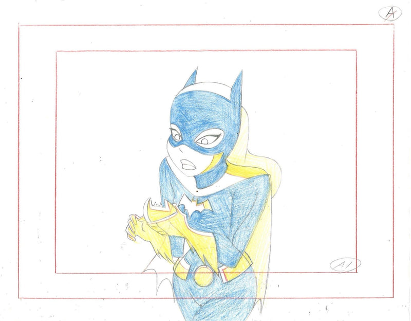 Batman The Animated Series Original Production Drawing: Batgirl - Choice Fine Art