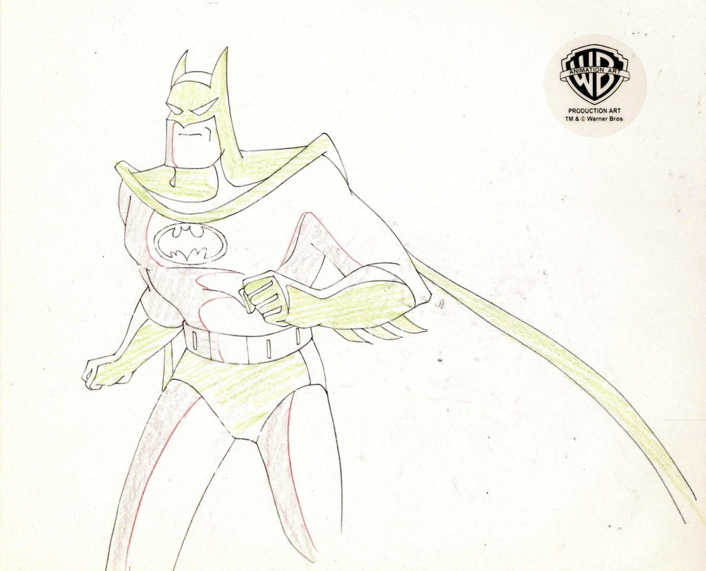 Batman The Animated Series Original Production Drawing: Batman - Choice Fine Art