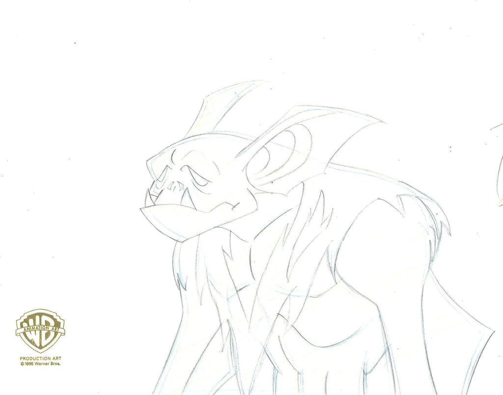 Batman The Animated Series Original Production Drawing: Manbat - Choice Fine Art
