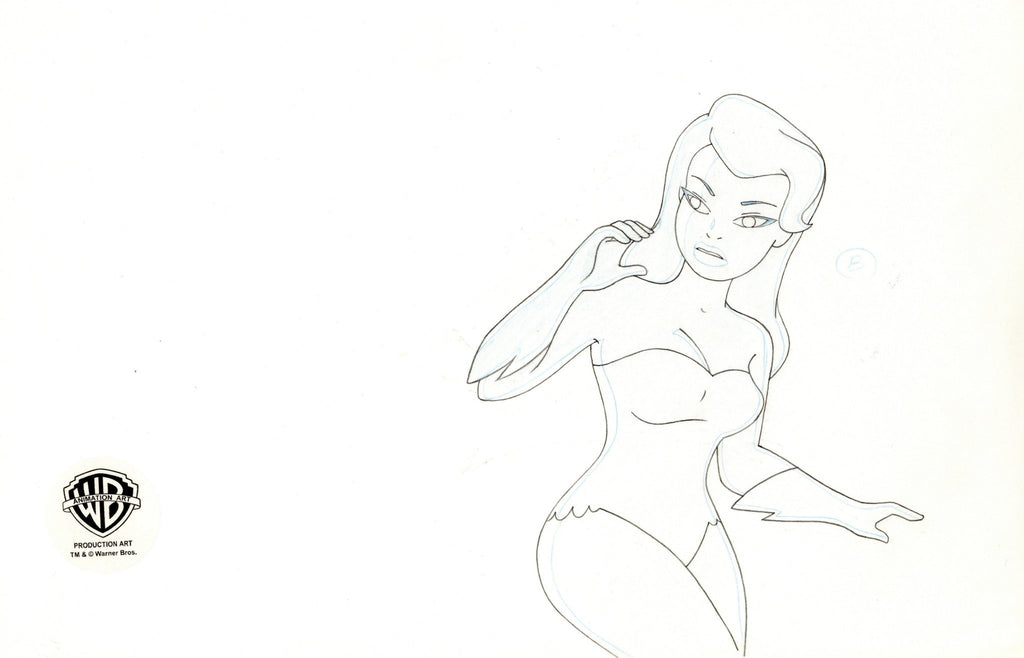 Batman The Animated Series Original Production Drawing: Poison Ivy - Choice Fine Art