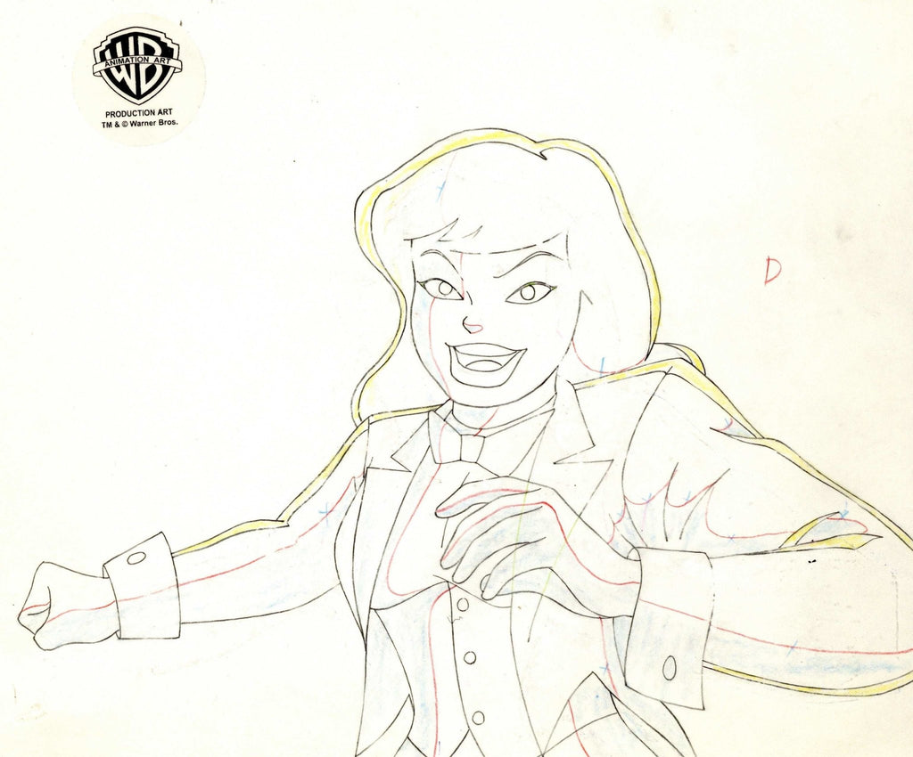 Batman The Animated Series Original Production Drawing: Zatanna - Choice Fine Art