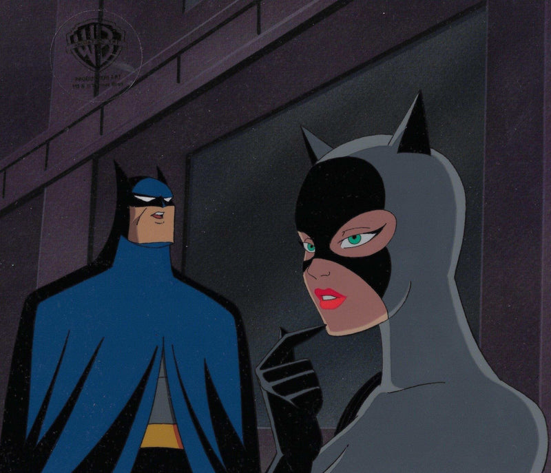 Batman The Animated Series Production Cel: Batman And Catwoman - Choice Fine Art