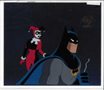 Batman The Animated Series Production Cel: Batman And Harley Quinn - Choice Fine Art
