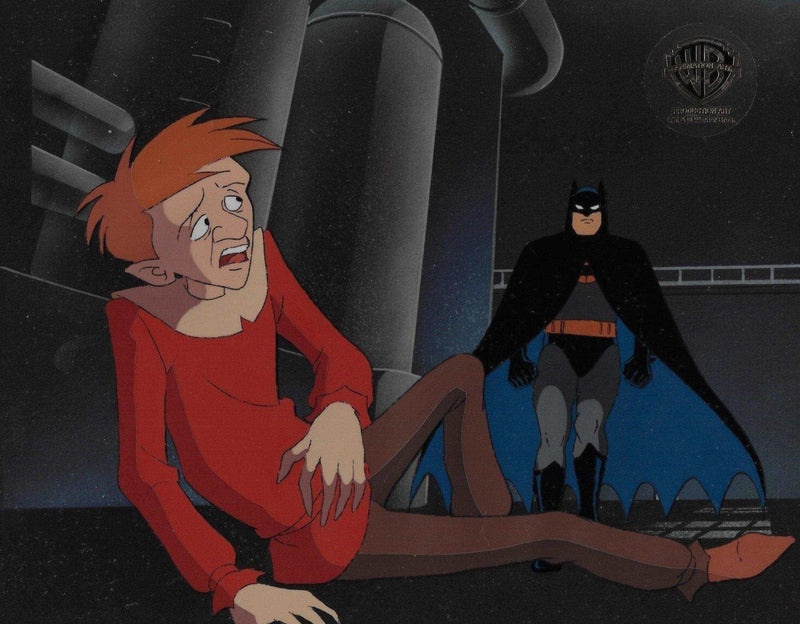 Batman The Animated Series Production Cel: Batman And Scarecrow - Choice Fine Art