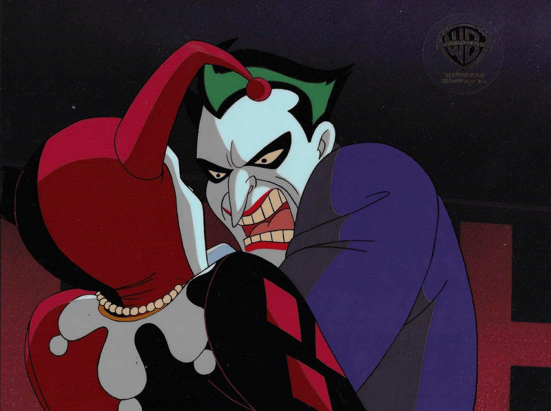 Batman The Animated Series Production Cel: Joker And Harley Quinn - Choice Fine Art