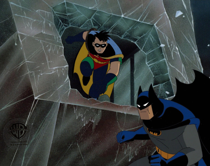Batman The Animated Series: SubZero Original Production Cel: Batman and Robin - Choice Fine Art