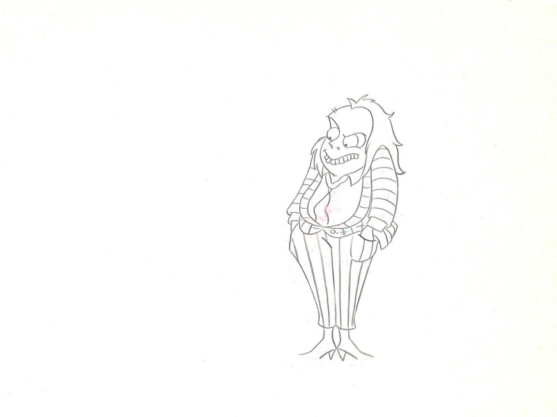 Beetlejuice The Animated Series Original Production Drawing: Beetlejuice - Choice Fine Art