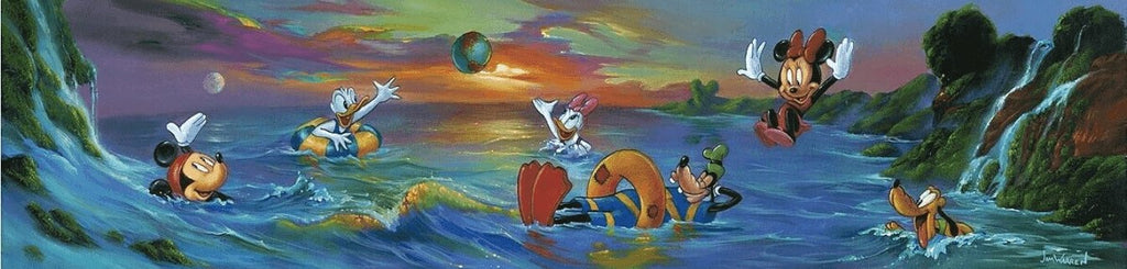 Disney Limited Edition: A Swim In The Sea - Choice Fine Art