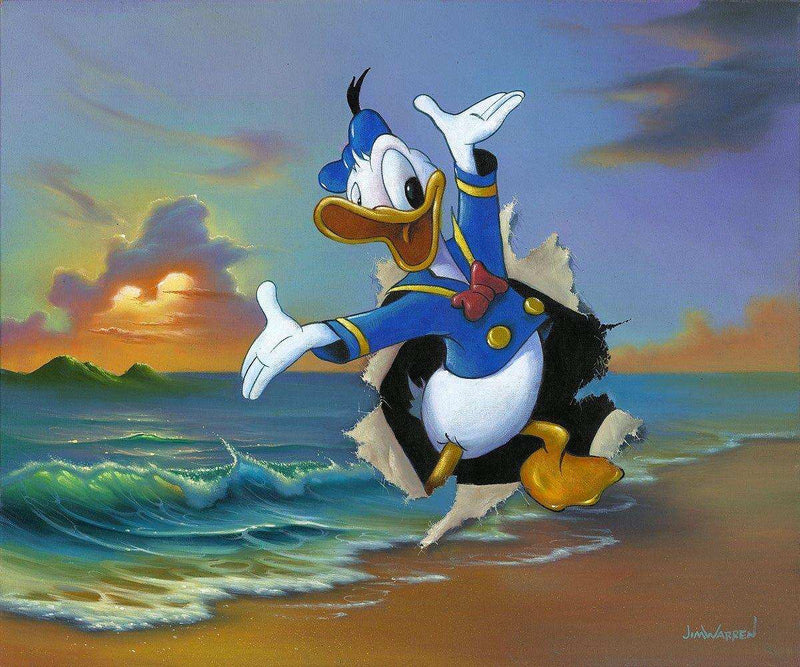 Disney Limited Edition: Donald's Grand Entrance - Choice Fine Art