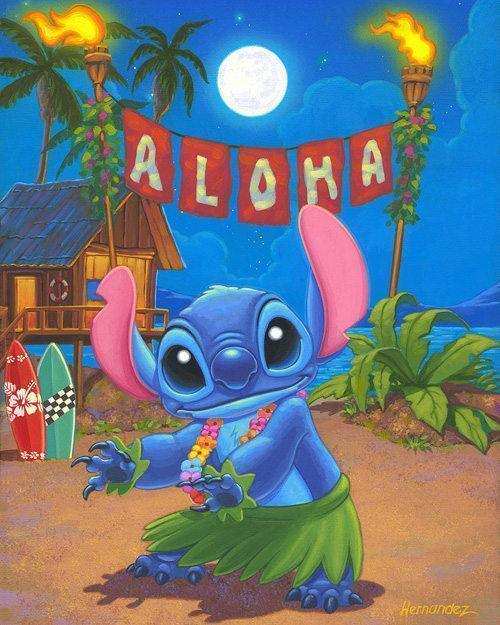 Disney Limited Edition: Hula Stitch - Choice Fine Art