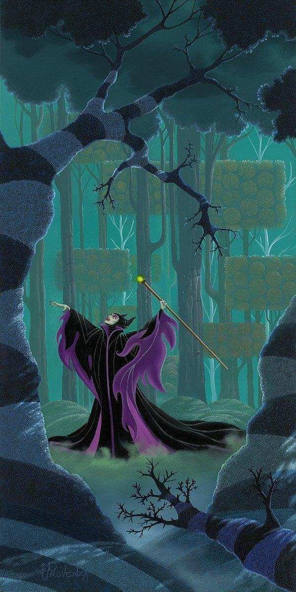 Disney Limited Edition: Lovin' Maleficent Summons The Power - Choice Fine Art