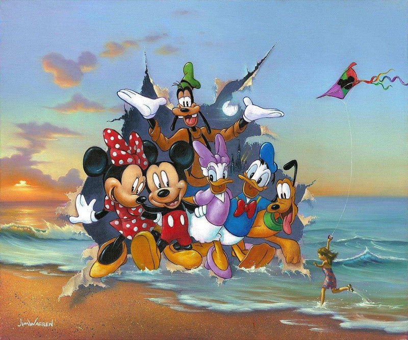 Disney Limited Edition: Mickey And The Gang's Grand Entrance - Choice Fine Art
