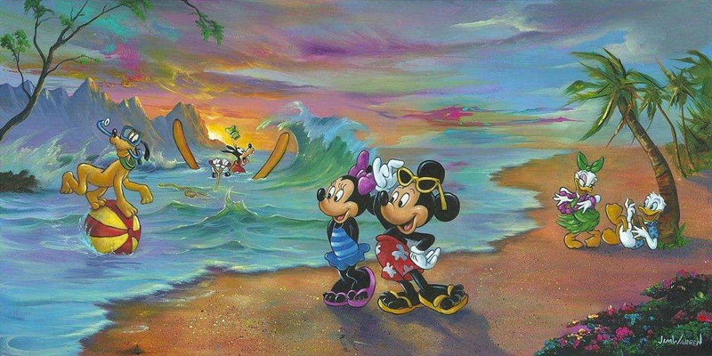 Disney Limited Edition: Mickey And The Gang's Hawaiian Vacation - Choice Fine Art