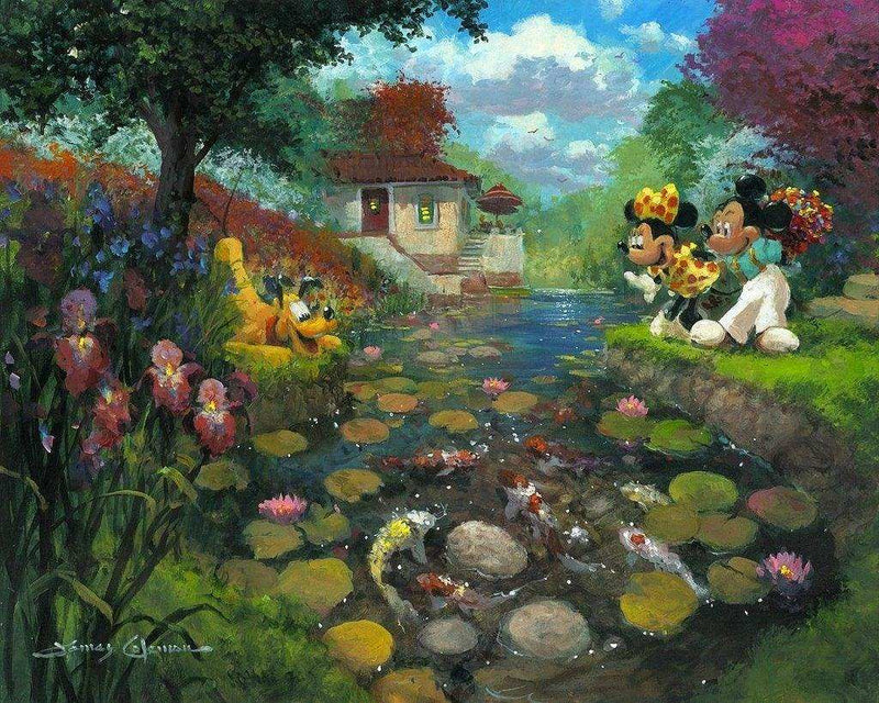 Disney Limited Edition: Mickey's Koi Pond - Choice Fine Art
