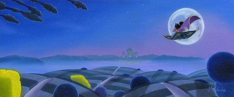 Disney Limited Edition: Moon Over Agrabah - Choice Fine Art