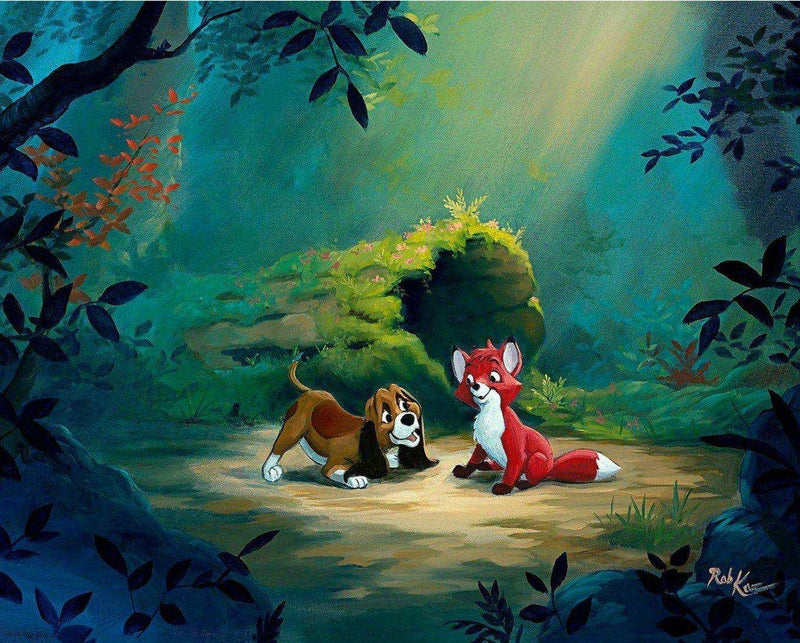 Disney Limited Edition: New Found Friend In The Forest - Choice Fine Art