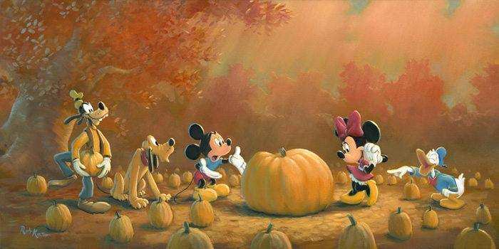 Disney Limited Edition: Picking The Perfect Pumpkin - Choice Fine Art