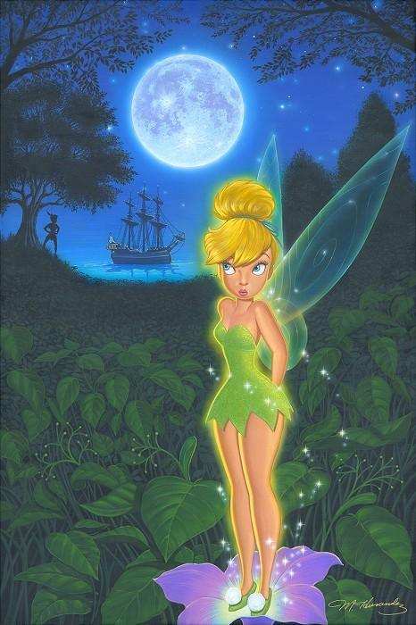 Disney Limited Edition: Pixie In Neverland - Choice Fine Art