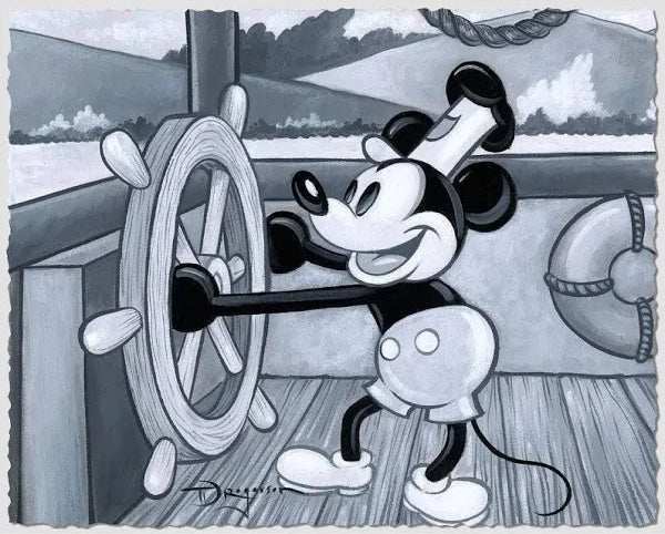 Disney Limited Edition: Willie at The Helm - Choice Fine Art