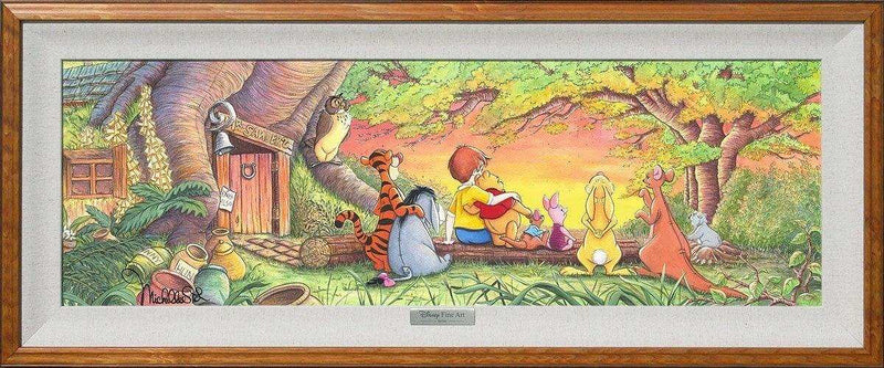 Disney Silver Series: Sunset In The Woods - Choice Fine Art