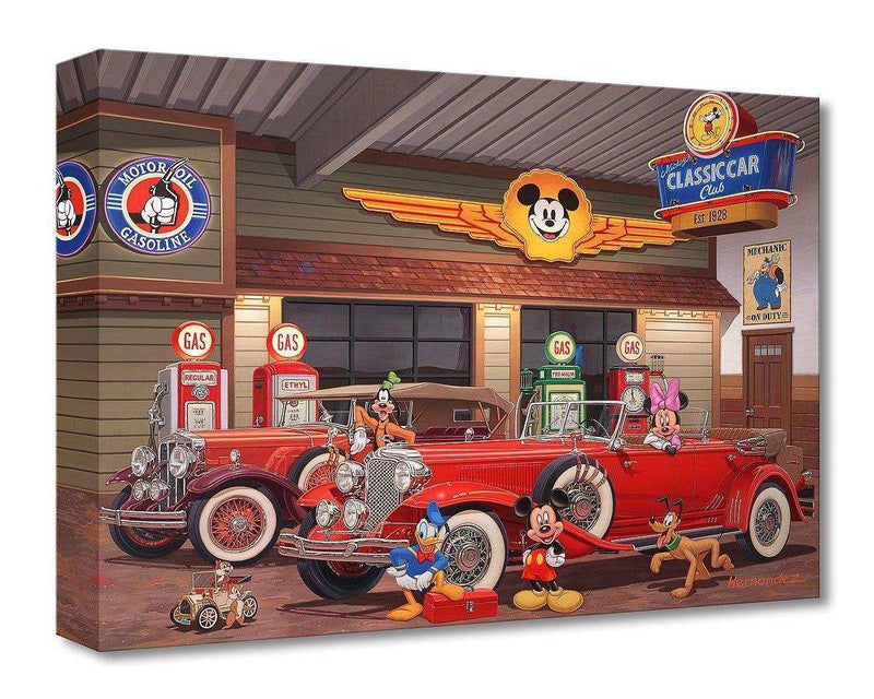 Disney Treasures: Mickey's Classic Car Club - Choice Fine Art
