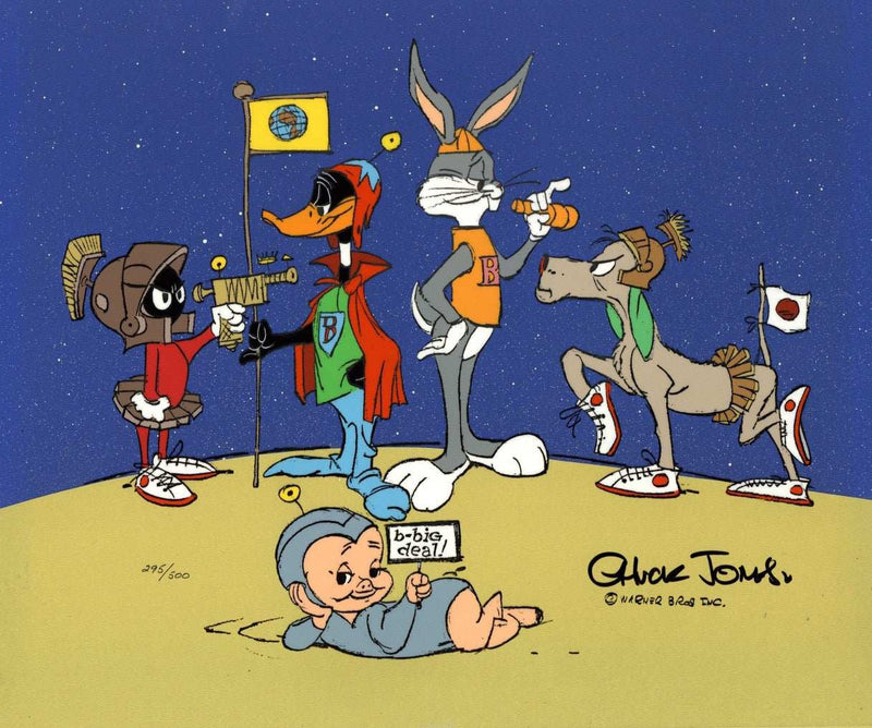 Duck Dodgers Limited Edition Cel Signed by Chuck Jones - Choice Fine Art