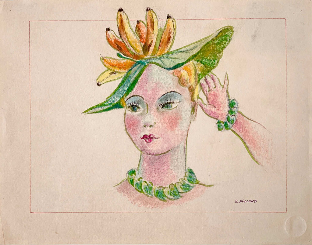 Fantasia, Original Concept Pastel Signed by Sylvia Holland - Choice Fine Art