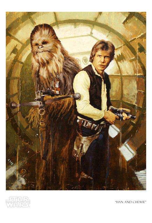 Han And Chewie - Choice Fine Art