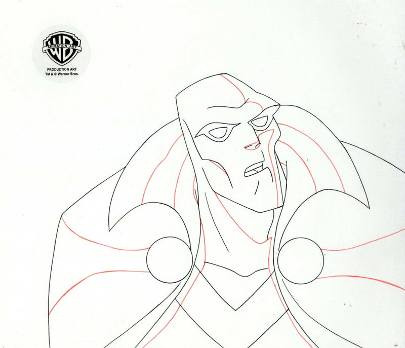 Justice League Original Production Drawing: Martian Manhunter - Choice Fine Art