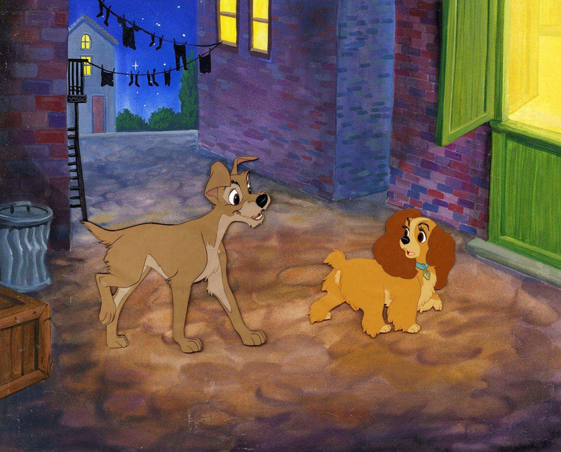 Lady and the Tramp Original Production Cel - Choice Fine Art