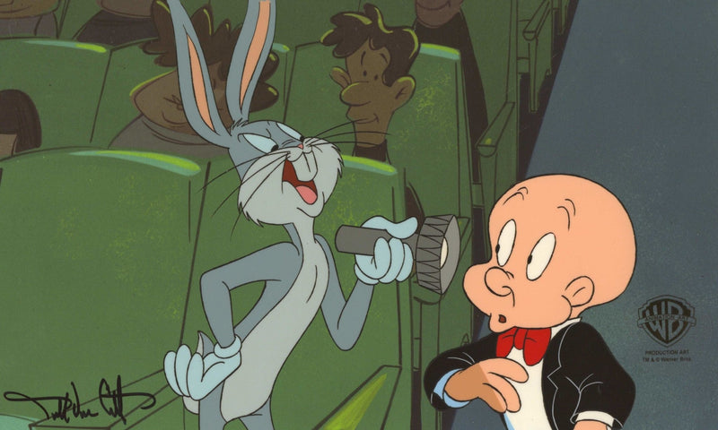 Looney Tunes Original Production Cel: Bugs and Elmer - Choice Fine Art