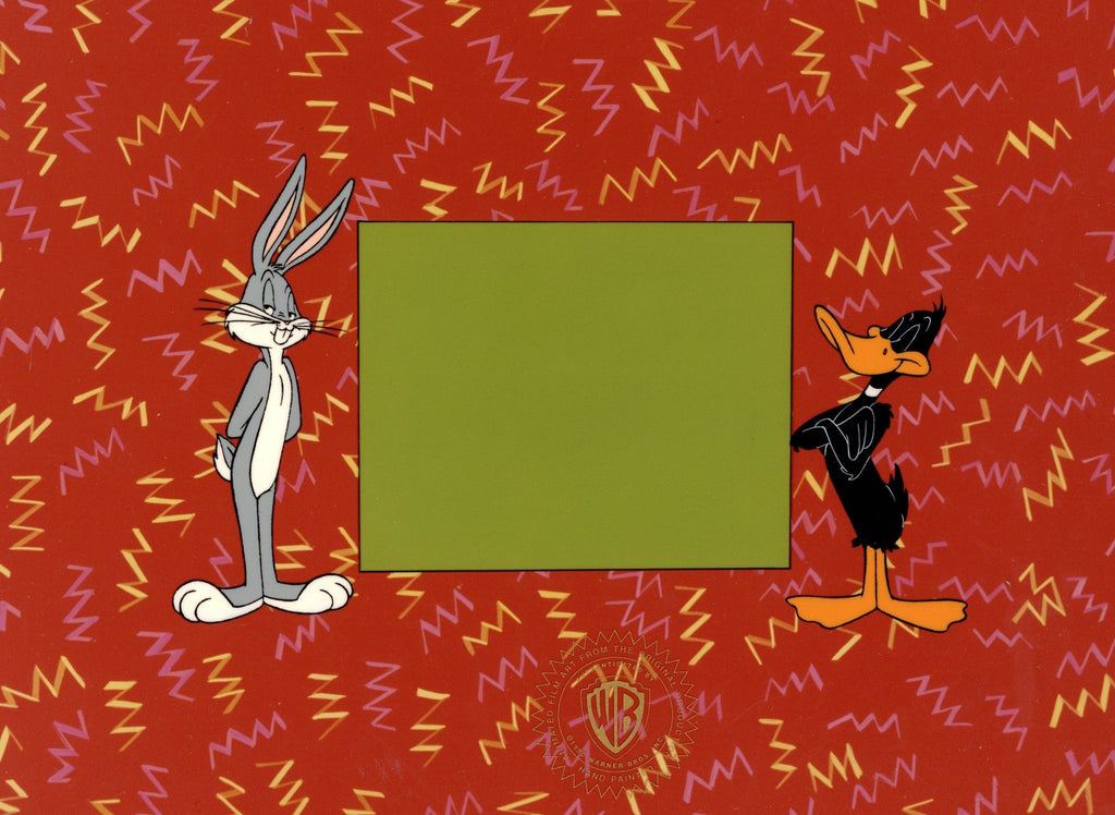 Looney Tunes Original Production Cel: Bugs Bunny and Daffy Duck - Choice Fine Art