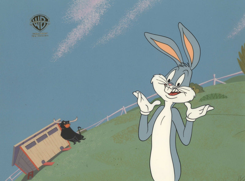 Looney Tunes Original Production Cel: Bugs Bunny and Toro the Bull - Choice Fine Art