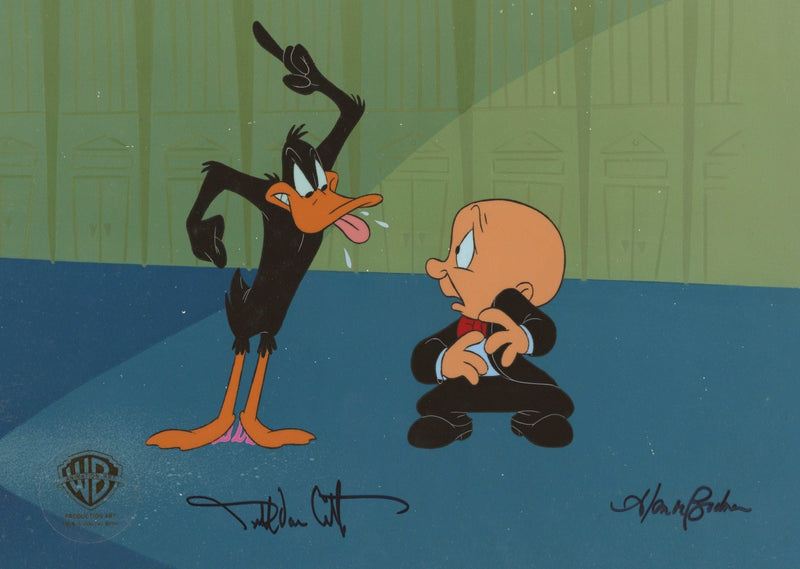 Looney Tunes Original Production Cel: Daffy and Elmer - Choice Fine Art